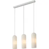 Nordlux 3-lichts hanglamp Miella wit
