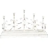 Clayre & Eef Kandelaar 69x41 cm ijzer kaarsenstandaard