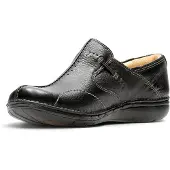 Clarks Instappers 'Un Loop' zwart