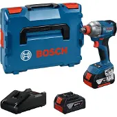 Bosch GDX 18V-285 Accu slagschroevendraaier/slagmoeraanzetter | Inclusief 2x GBA 18V 4,0 Ah & Lader GAL 18V-40 - 06019N2102