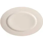 Hendi Ovale schaal – versterkte randen – slijtvast porselein – 360x260 mm – wit