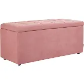 Beliani OREM - Ottomaan-Roze-Polyester