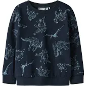 Name it Sweatshirt 'NMMVaron' saffier / lichtblauw