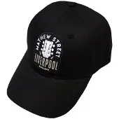 Rock Off - Mathew St Guitar Baseball pet - Zwart