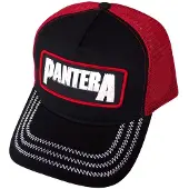 Pantera - B&W Patch Trucker pet - Zwart/Rood