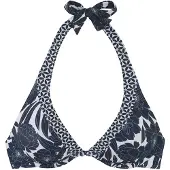 Sunseeker Bikinitop marine / wit