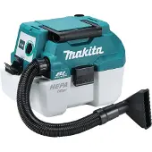 Makita DVC 750 LZ accustofzuiger LXT 18 V 67 mbar 7,5 l borstelloos solo - zonder accu, zonder oplader