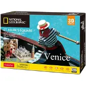 Cubicfun 3D Puzzel - St. Marco Venetie (107 stukjes)
