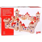 Goki Bouwdoos - Kasteel - 41,5X25,5X6Cm - 148 Delen - 3 Jaar