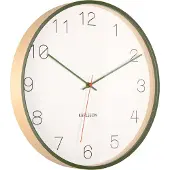 Karlsson Klok Joy Wood Dark Green Accents