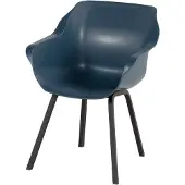 Hartman Sophie Element armchair steel blue carbon black - |