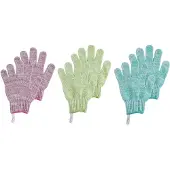 Ecotools Exfoliërende Bad- & Douchehandschoenen Groen 1 St Handschoenen