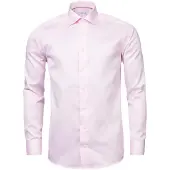 Eton Signature twill overhemd katoen contemporary fit roze