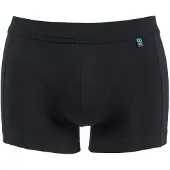 Schiesser boxershort Long Life Cotton zwart effen