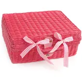 Tidlo Theeservies - Picknick set - In koffer - Roze