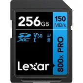 Lexar SDXC 800x PRO Blue Series 256GB UHS-1 V30