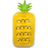 Swim Essentials - Luchtbed - fruitvorm - 150 x 120 cm - Geel