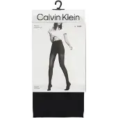 Calvin Klein Shaper Full Coverage Tights 80 Zwart polyamide Large Dames
