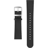 Nokia 20mm Leren Horlogeband Zwart