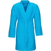 Vossen Unisex badjas ROM Pique-U turquoise XL