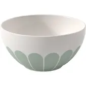 Villeroy & Boch Fleur ontbijtschaal 43 cl Wit-groen