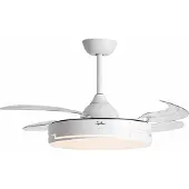 Jata JVTE4240, Binnenventilator met bladen, Wit, Voor het plafond, 52 dB, 20 m², 7453,2 m³/u
