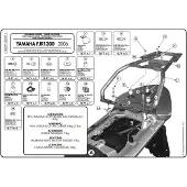 Givi Topkofferdrager YAMAHA FJR 1300 06-