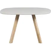 Woood Combi-Tablo: Organisch Essen Mist 130 & 3-Stand Poot [Fsc]