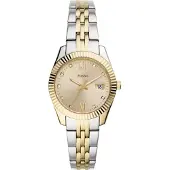 Fossil Analoog horloge goud / zilver