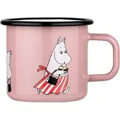 Muurla Moominmama emaillen mok 37 cl Roze