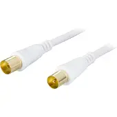Pro AN-102 - 2 m - IEC 169-2 ha - IEC 169-2 ho - Wit (Antennekabel), Antennekabel