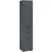 Loft 24 Malika Hoge Kast – Antraciet – Particleboard/Melamine