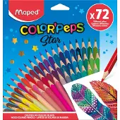 Maped Color Peps Star Potlood Geassorteerd 72 Eenheden