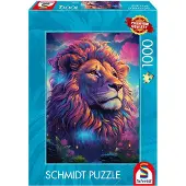 Schmidt - Legpuzzel - Leeuw in kleurenwind - 1000 stukjes - Volwassenen - vanaf 12 jaar