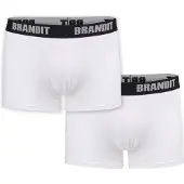 Brandit Boxershorts lichtgrijs / zwart / wit
