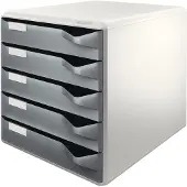 Leitz Ladenblok met 5 laden - Wit/Donkergrijs