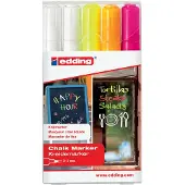Edding 4095 krijtstiften kleur (5 stuks)