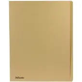 Esselte inlegmap van dossierkarton met 10 mm overslag folio crème (100 stuks)