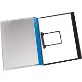 Djois Rapportmappen A4 Blauw Polypropyleen, polyvinylchloride (PVC) 24 x 31,5 cm 10 Stuks