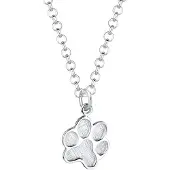 Elli Dames Ketting met hanger Dierenpoot - 925 Sterling Zilver