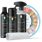 James Vloerkleed schoonmaakset- set textiel