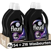Fleuril 4x Wasmiddel 54 Wasbeurten Black 2,430 Liter