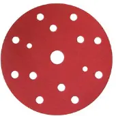 Finixa Schuurschijven RED 150mm met 15 gaten - P220