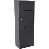 Rottner Pakketbrievenbus Greta 1000 Zwart - 105x38x23cm