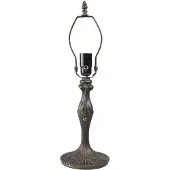 Clayre & Eef Lampenvoet tafellamp tiffany Ø 15x42 cm kunststof lampvoet