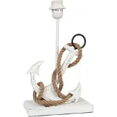 Clayre & Eef Lampenvoet 22x12x37 cm hout rechthoek anker lampvoet