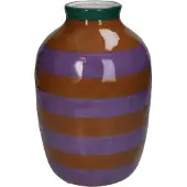 HD Collection Vaas Strepen Multi 18x18x26cm