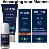 Weleda Men Verzorgingsset – Fris & Verzorgd, in Transparant Geschenktasje
