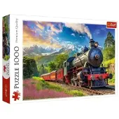 Trefl puzzel treinreis - 1000 stukjes - educatief karton speelgoed.