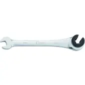 Condor werkzeug ringsleutel 11 mm met ratel, plat open